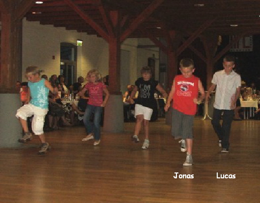 Lucas und Jonas Triebel in Drschkau